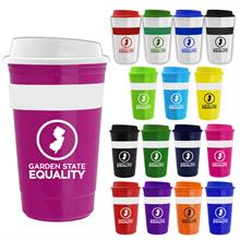 Traveler - 16 oz. Insulated Cup with Silicone Grip